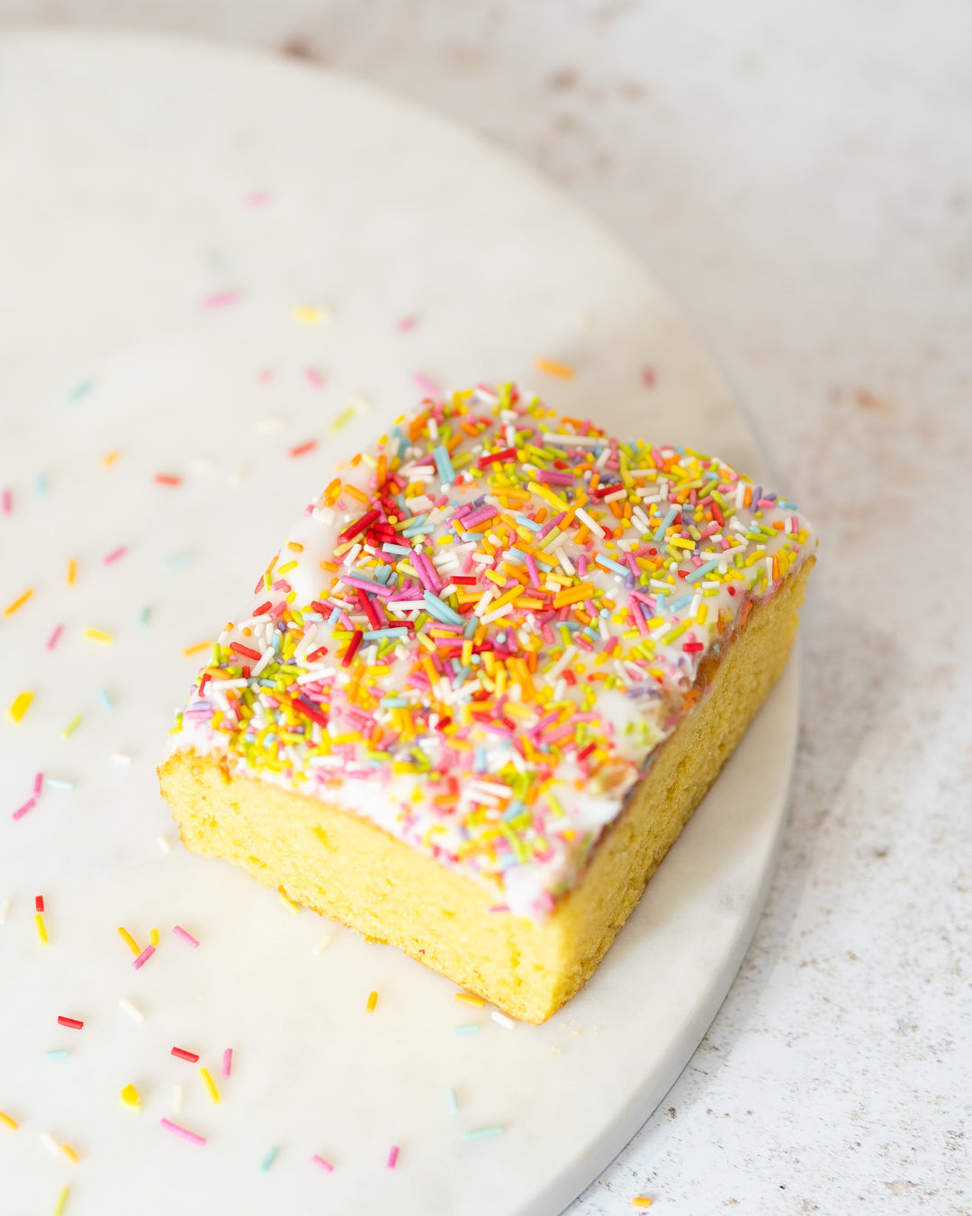 Sprinkle Cake Traybake