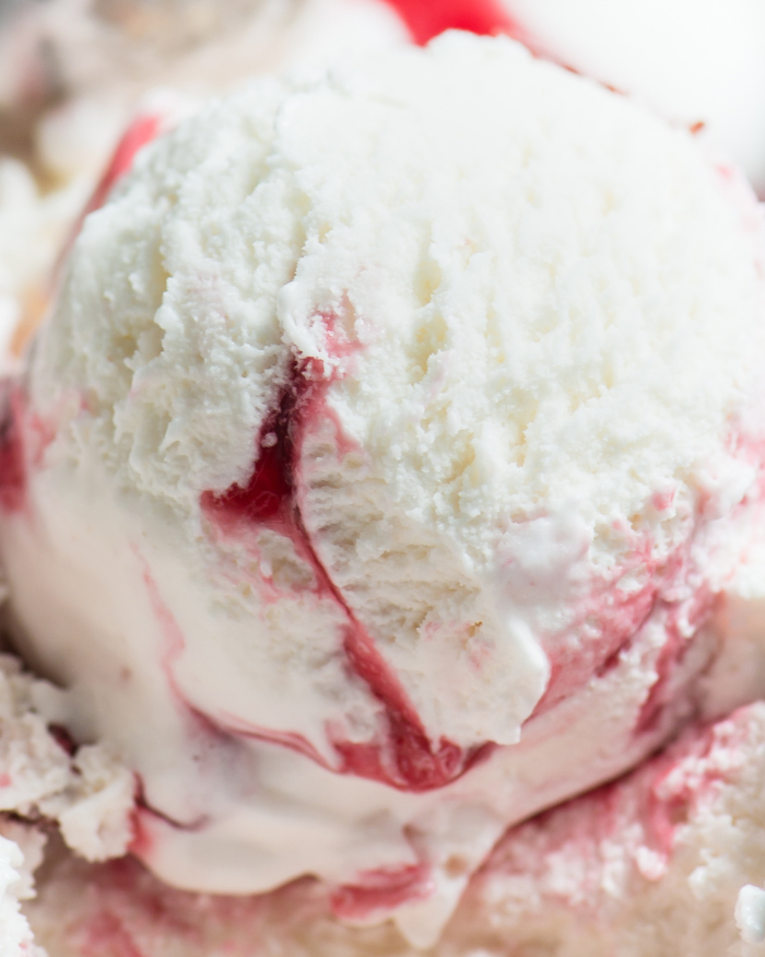 Raspberry Ripple Ice Cream