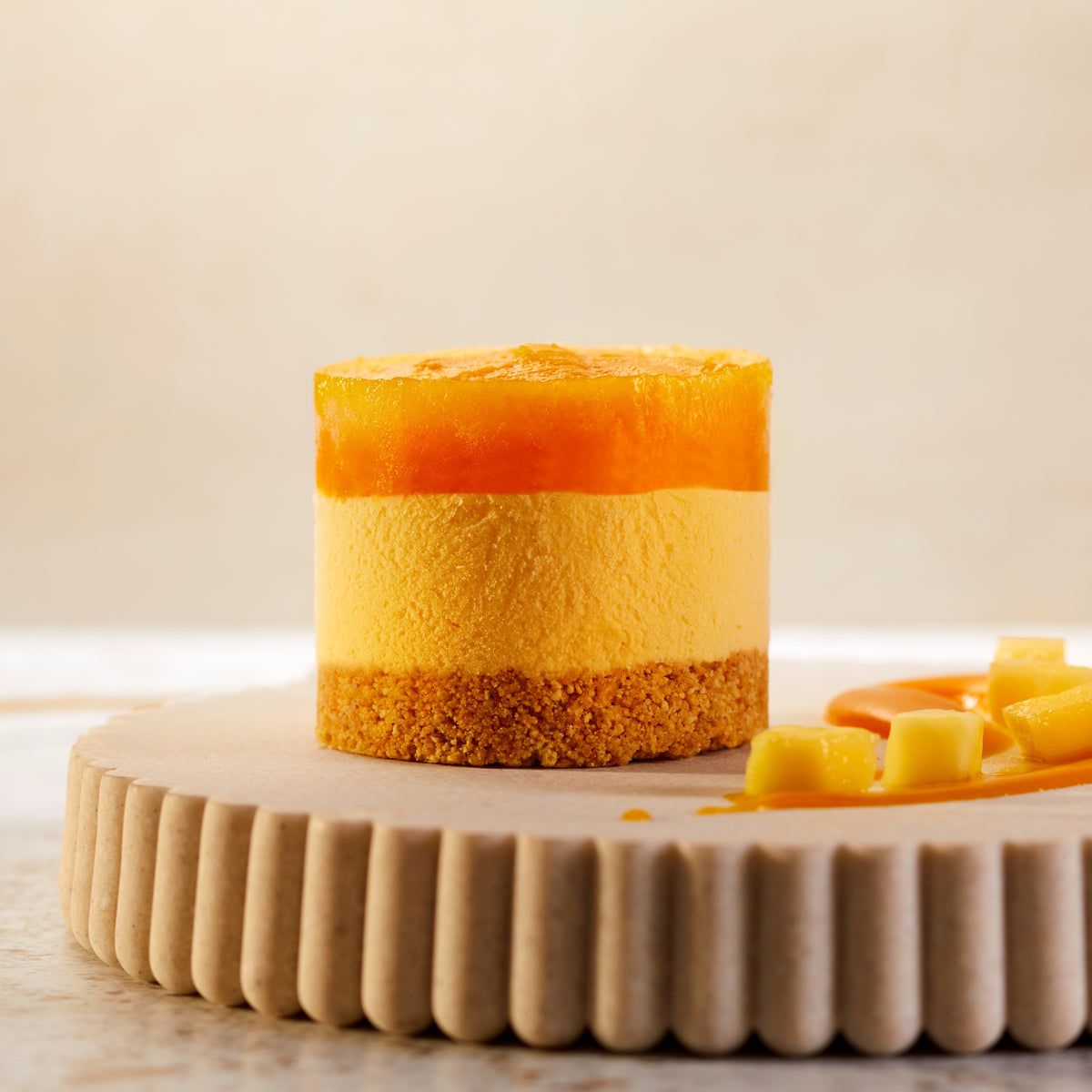 Made By Chefs.. Mango Cheesecake