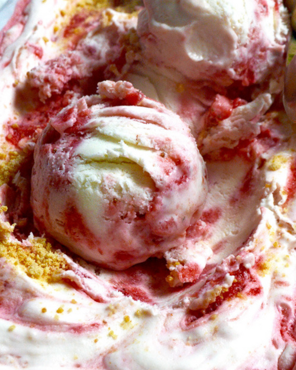 Strawberry Cheesecake Gelato